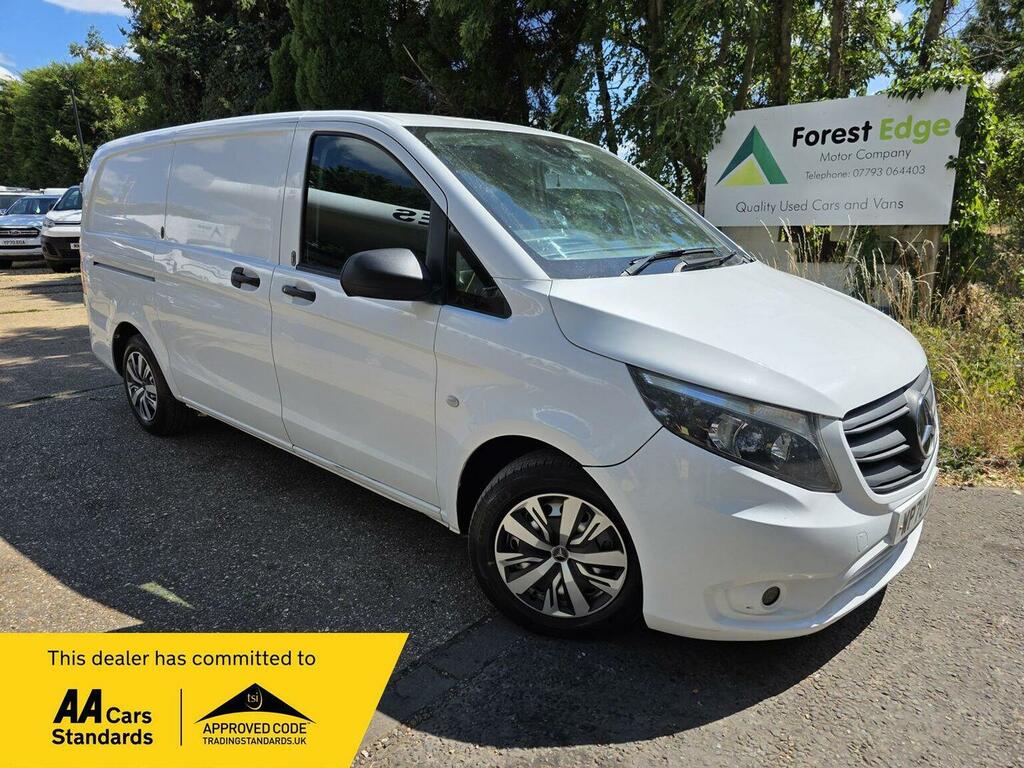 Mercedes-Benz Vito Panel Van 1.7 114 Cdi Progressive Fwd L2 Euro 6 S WP70AXO White