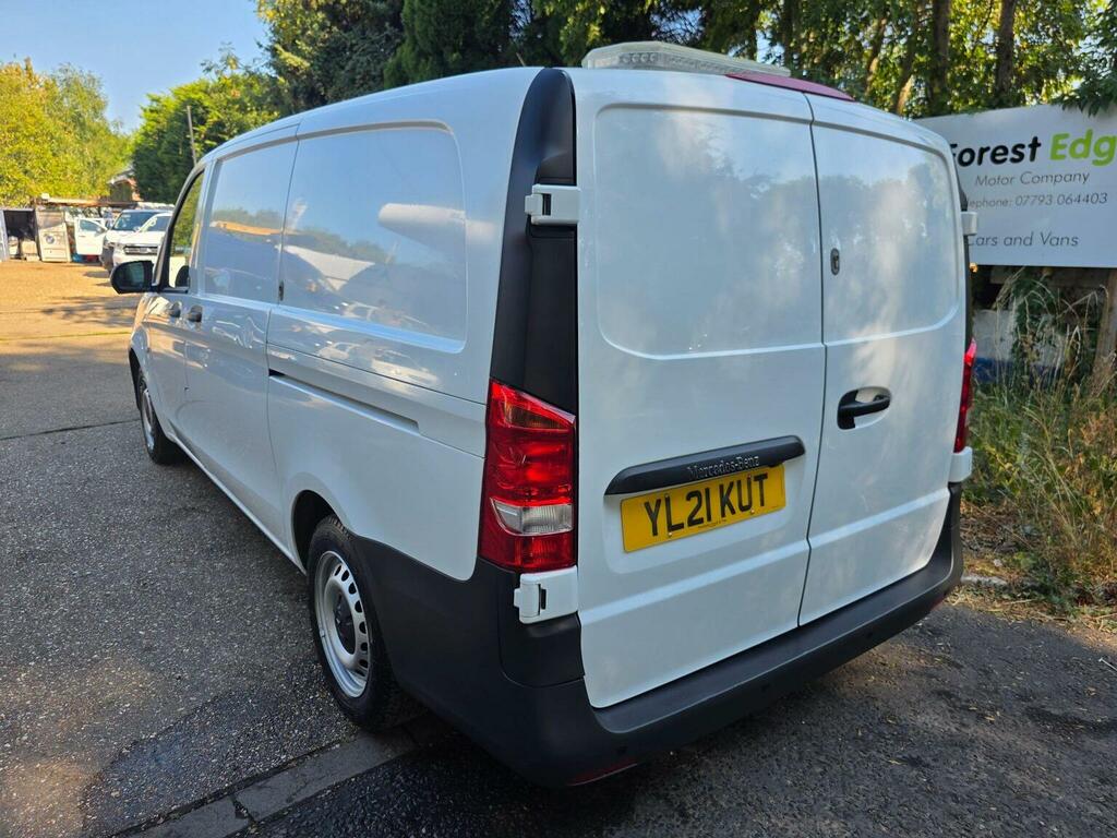 Mercedes-Benz Vito Panel Van 1.7 114 Cdi Progressive Fwd L2 Euro 6 S YL21KUT White #5