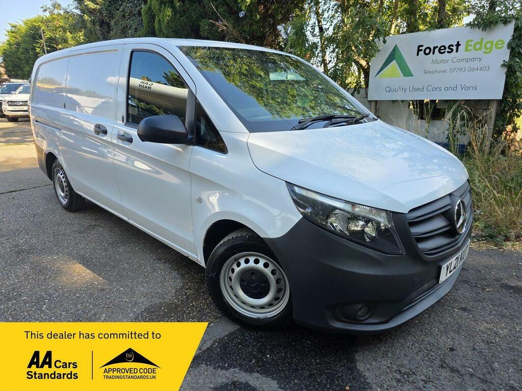 Mercedes-Benz Vito Panel Van 1.7 114 Cdi Progressive Fwd L2 Euro 6 S YL21KUT White