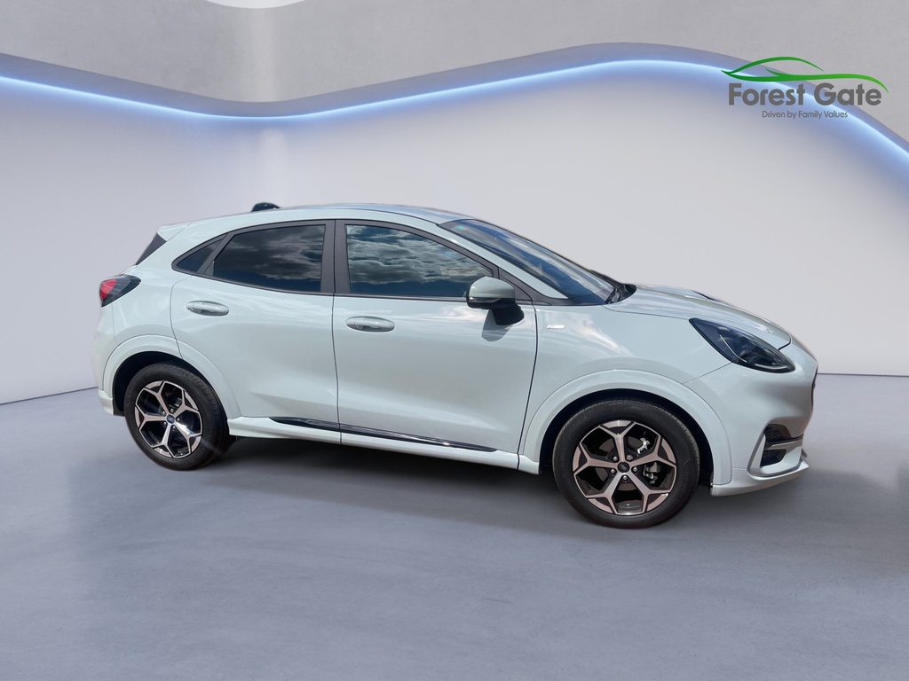 Ford Puma 1.0 Ecoboost Hybrid Mhev Titanium Dct White #2