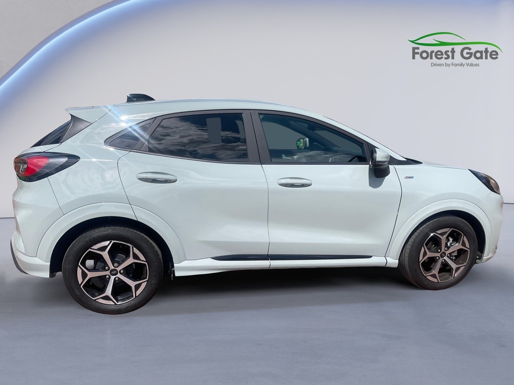 Ford Puma 1.0 Ecoboost Hybrid Mhev Titanium Dct White #3
