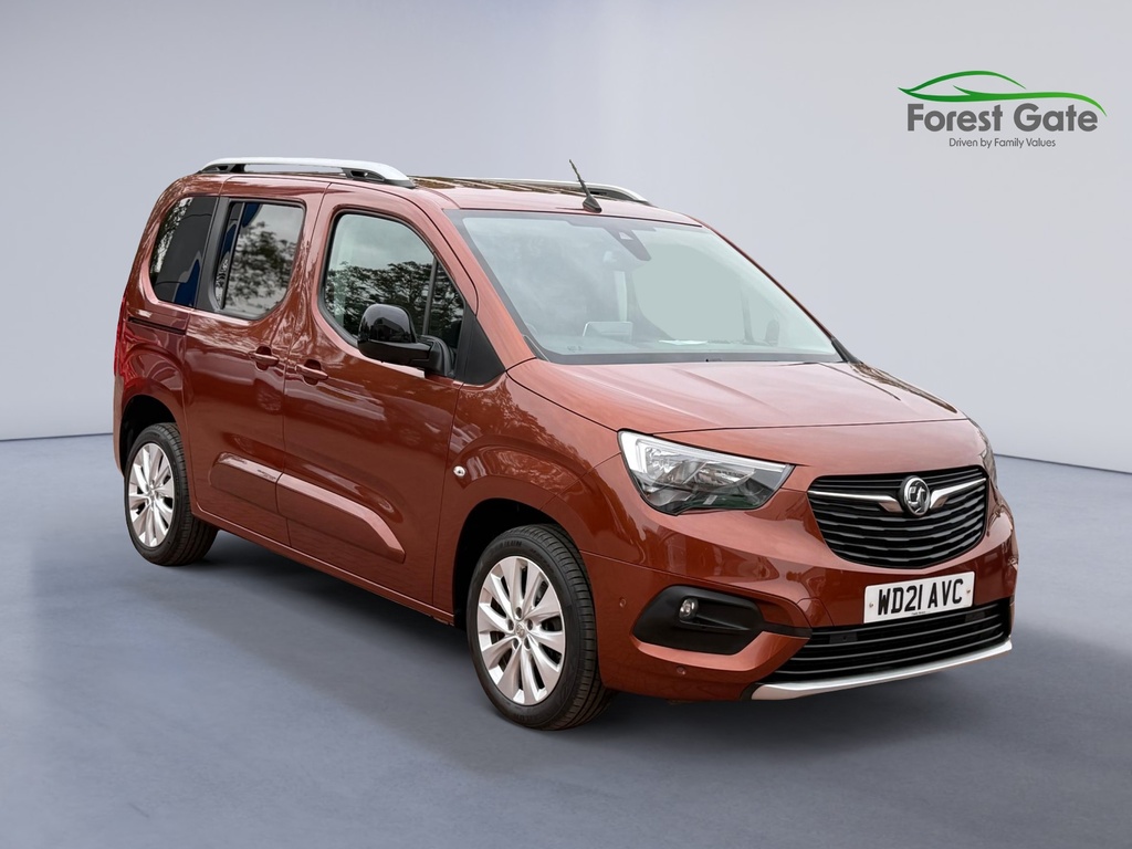 Vauxhall Combo Life 1.2 Turbo Elite Mpv Euro 6 Ss Brown