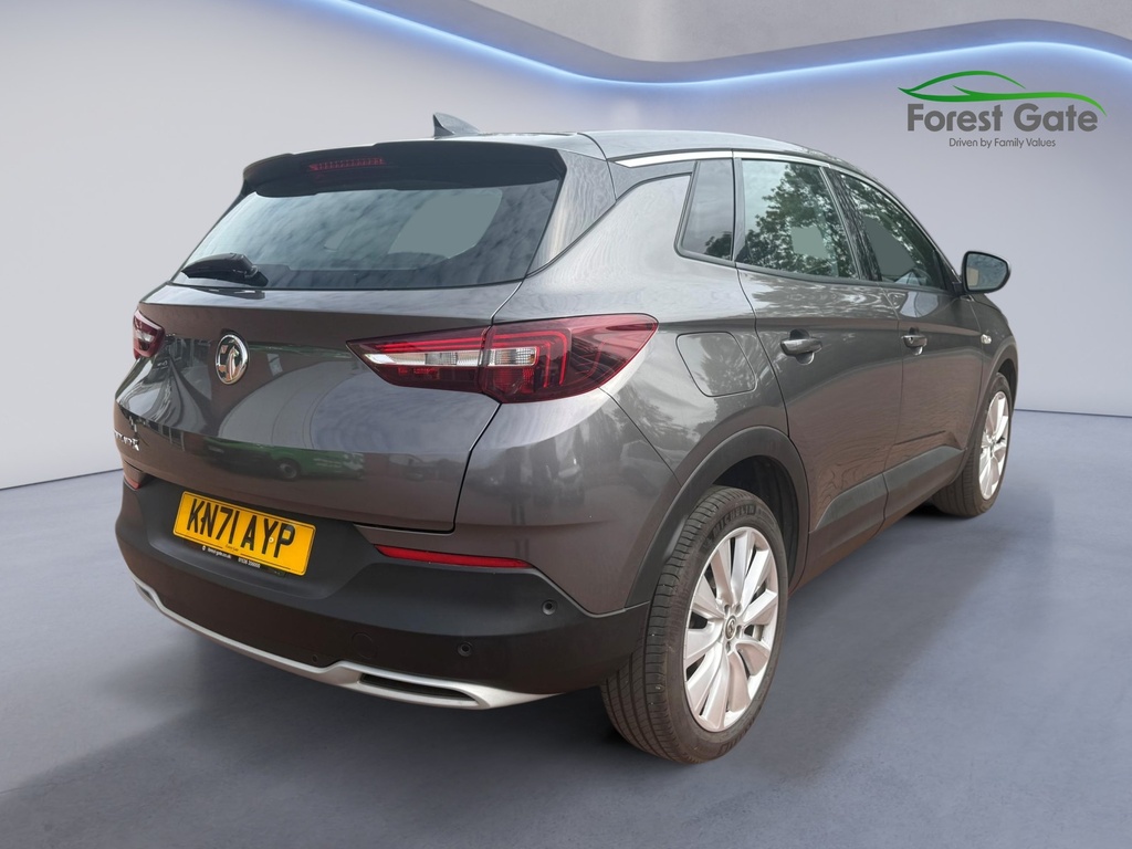 Vauxhall Grandland X 1.2 Turbo Elite Nav Suv 8Spd Euro Grey #3