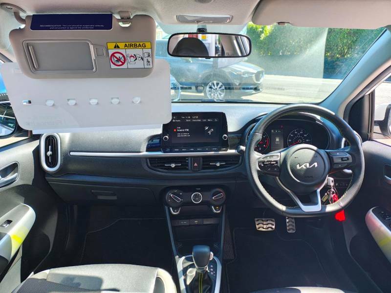 Kia Picanto X-line 1.0 Amt White #5