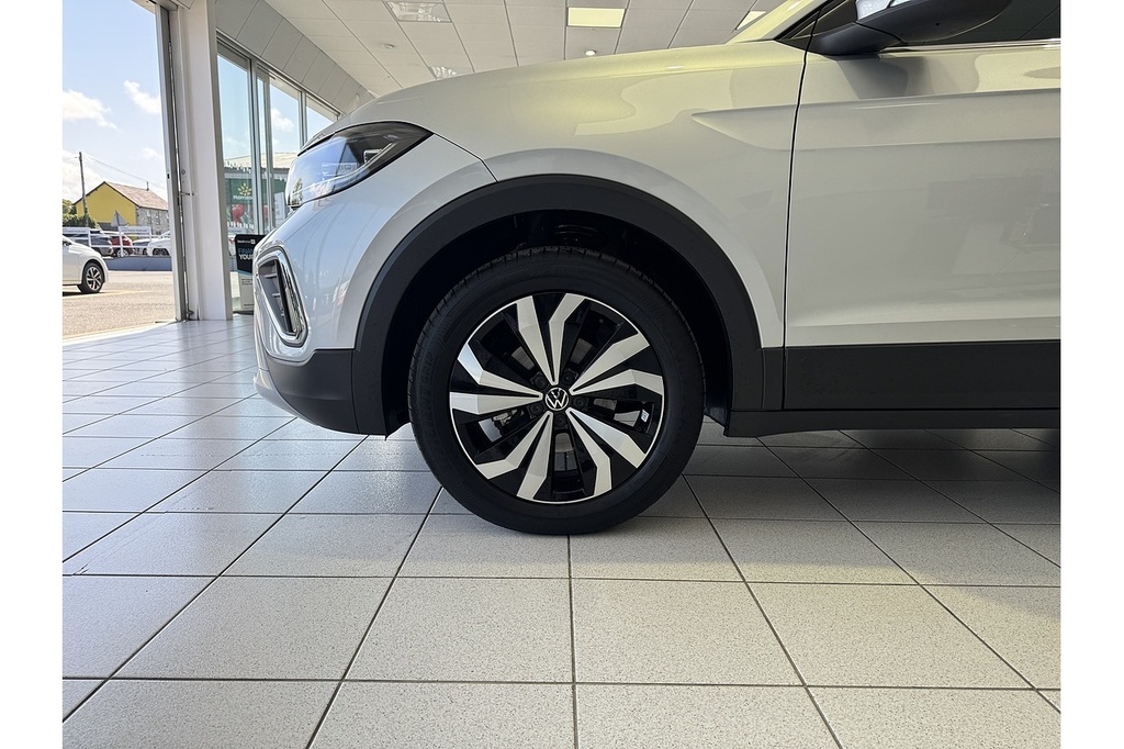 Volkswagen T-Cross 1.0 Tsi Style Dsg 115 Ps U14390 Ulez Silver #4