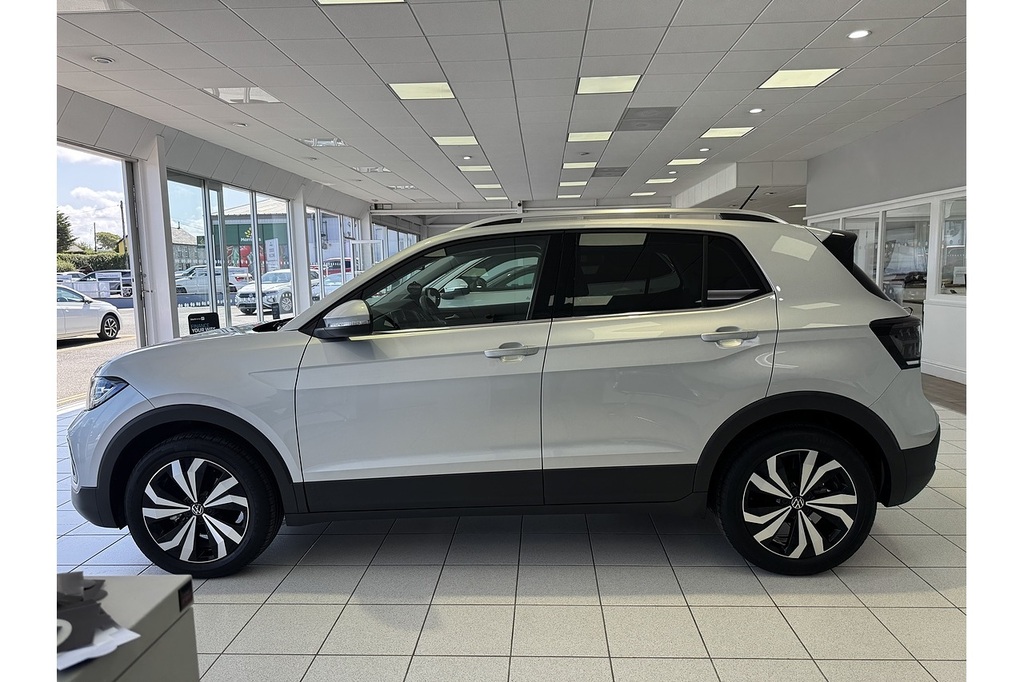 Volkswagen T-Cross 1.0 Tsi Style Dsg 115 Ps U14390 Ulez Silver #5