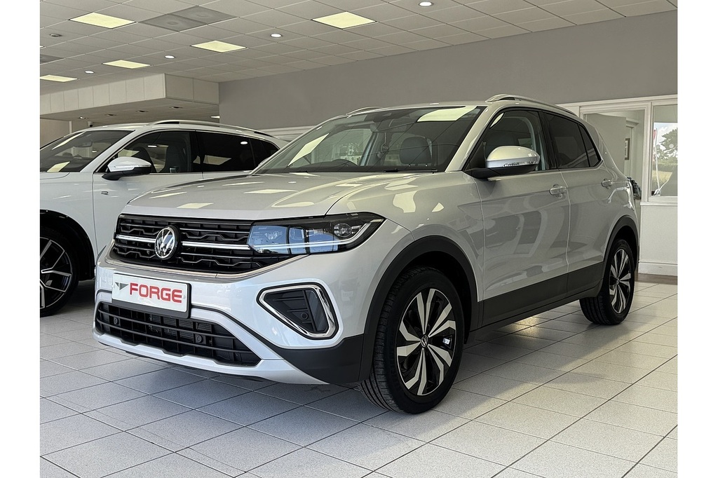 Volkswagen T-Cross 1.0 Tsi Style Dsg 115 Ps U14390 Ulez Silver #3