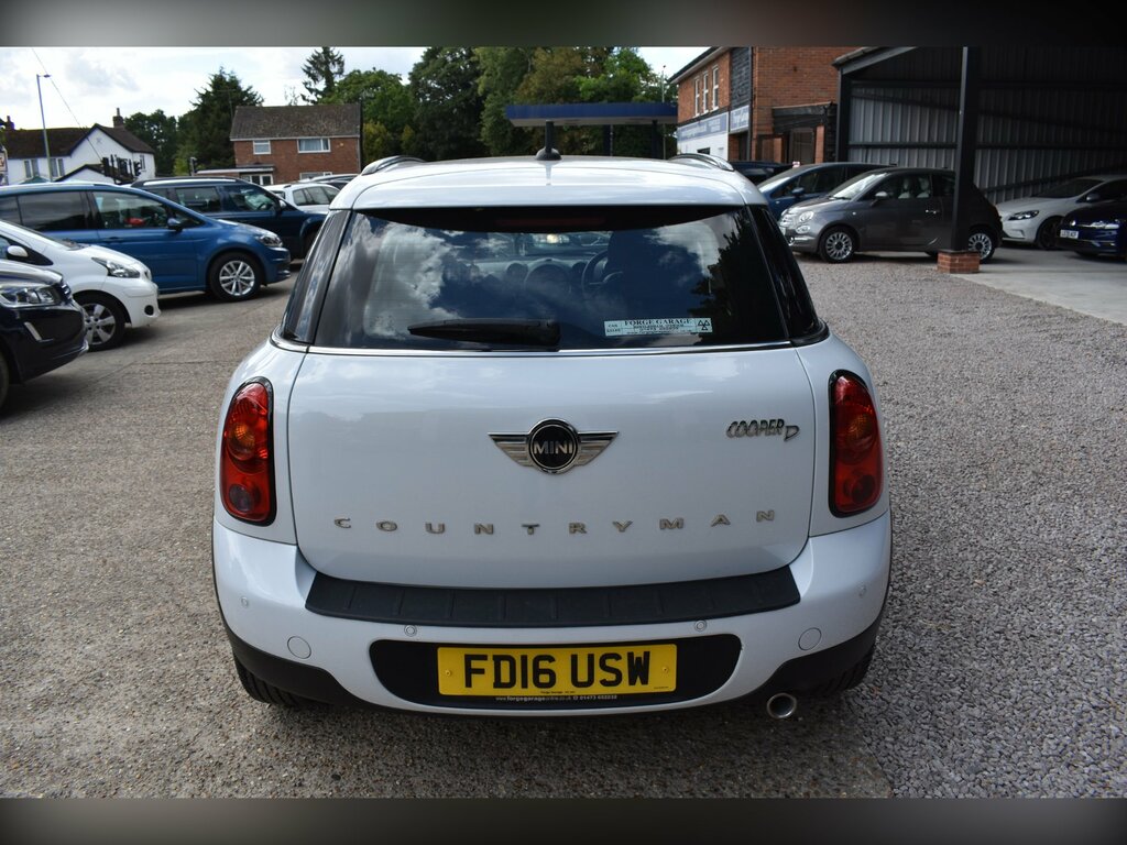 Mini Countryman 1.6 Cooper D Suv All4 Euro 6 S White #8