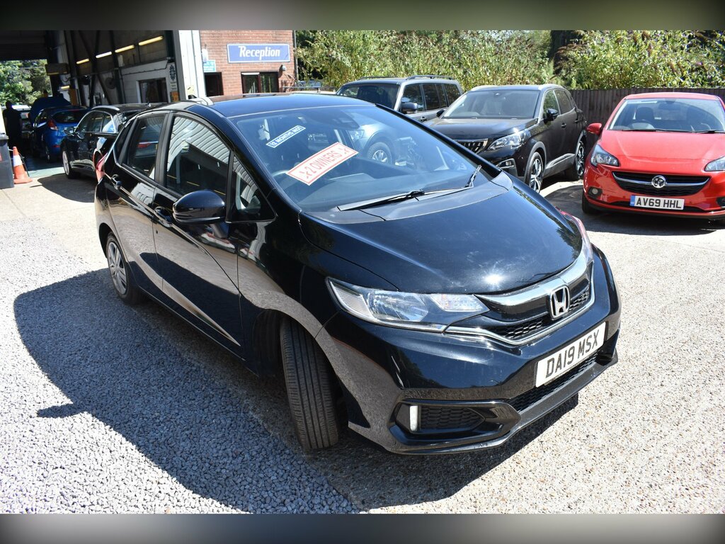 Honda Jazz 1.3 I-vtec S Hatchback Euro 6 S Black #3