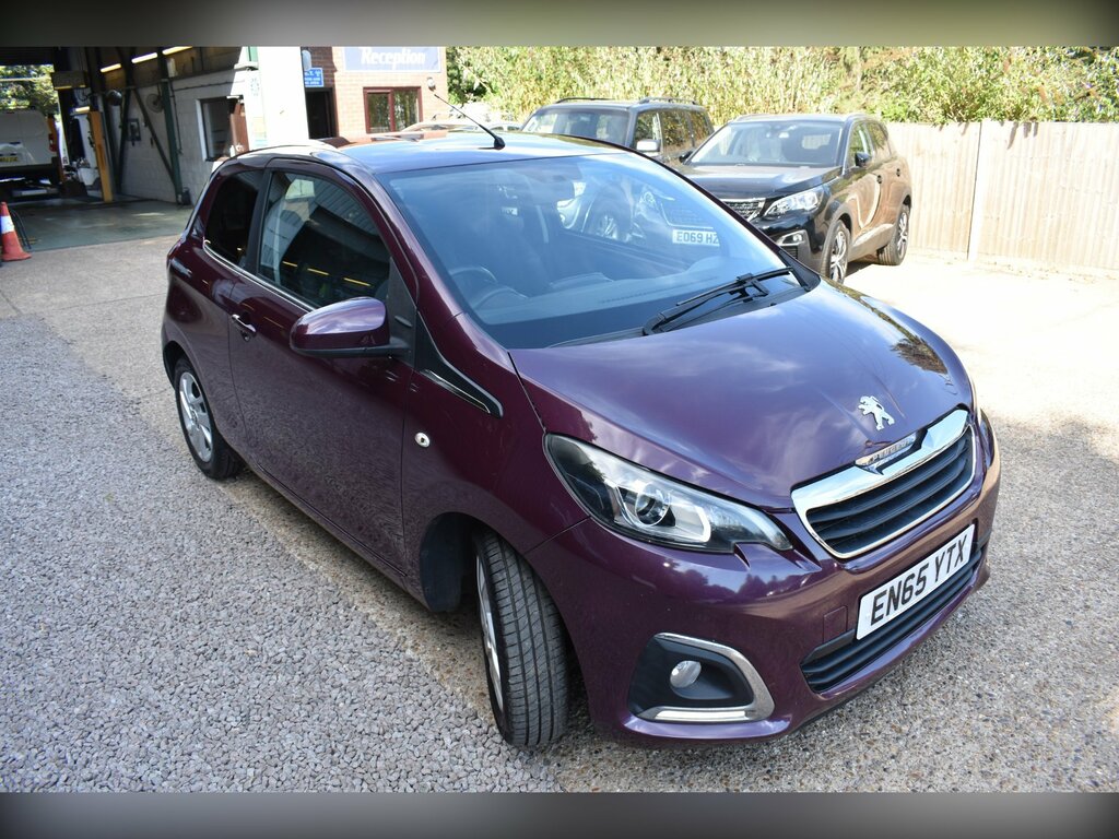 Peugeot 108 1.2 Puretech Allure Hatchback Eu Purple #3