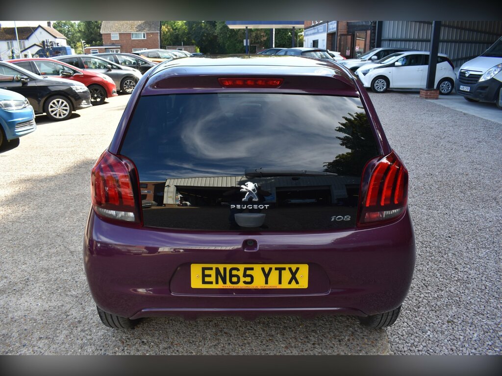 Peugeot 108 1.2 Puretech Allure Euro 6 Black #8