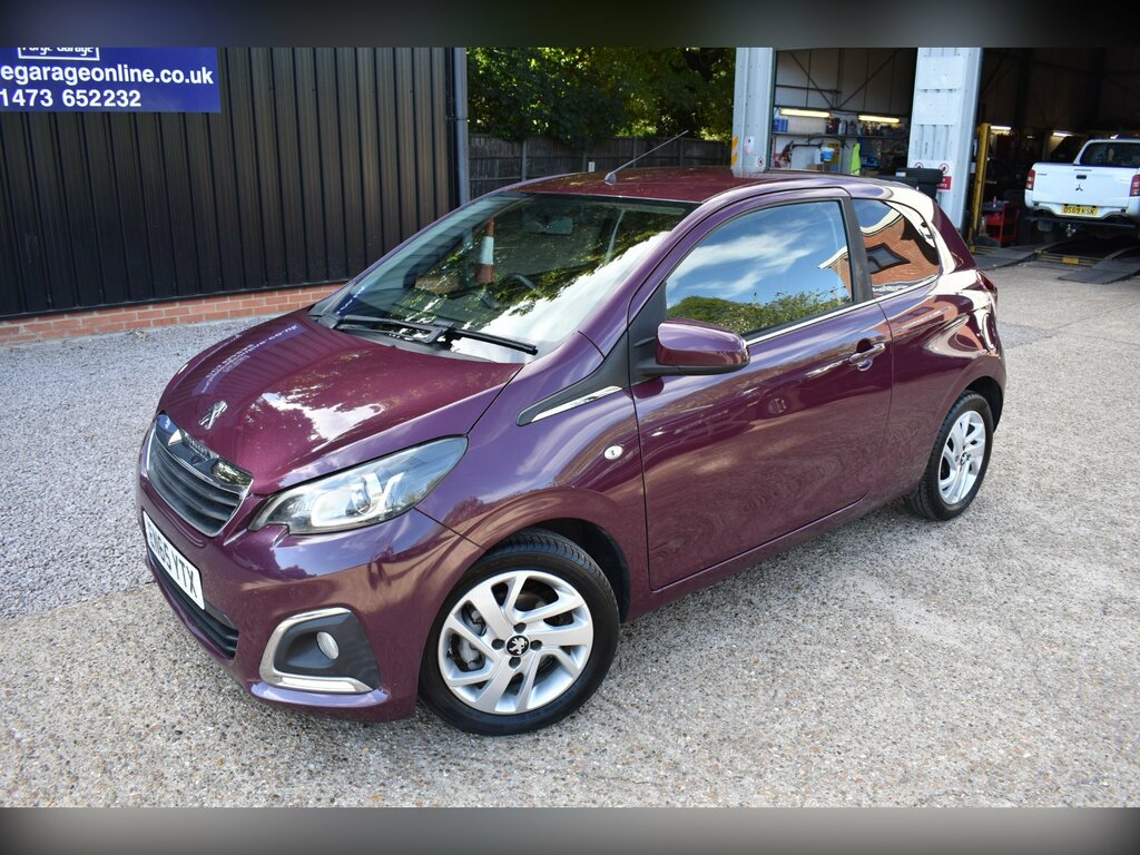 Peugeot 108 1.2 Puretech Allure Hatchback Eu Purple #5