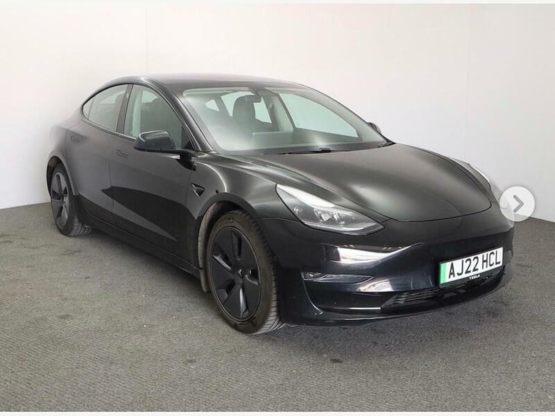 Tesla Model 3 Dual-motor-long-range-auto-4wde-4dr Black