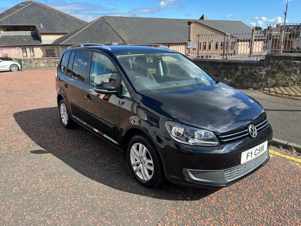 Volkswagen Touran 2L Se Black #6