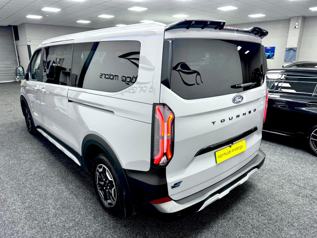 Ford Tourneo Custom 320 L2 Lwb 9 Seat Titanium 136Ps Eu6 Minibus Grey #14
