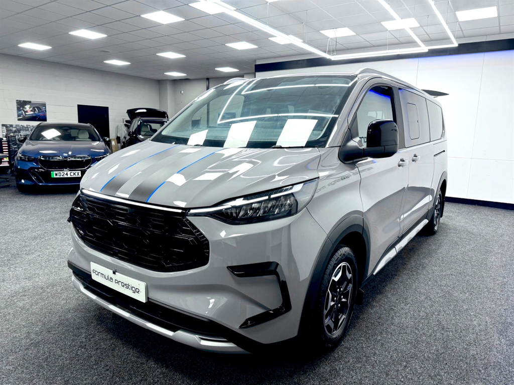 Ford Tourneo Custom 320 L2 Lwb 9 Seat Titanium 136Ps Eu6 Minibus Grey #10