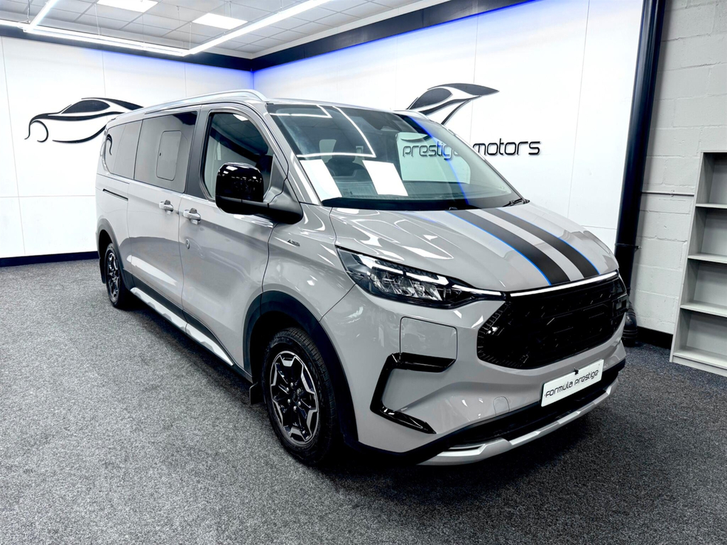 Ford Tourneo Custom 320 L2 Lwb 9 Seat Titanium 136Ps Eu6 Minibus Grey #7
