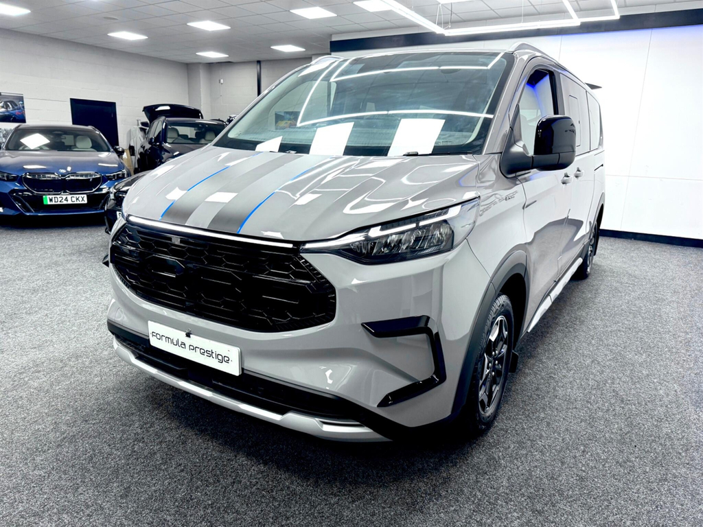 Ford Tourneo Custom 320 L2 Lwb 9 Seat Titanium 136Ps Eu6 Minibus Grey #11