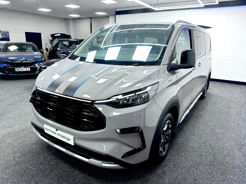 Ford Tourneo Custom 320 L2 Lwb 9 Seat Titanium 136Ps Eu6 Minibus Grey #12