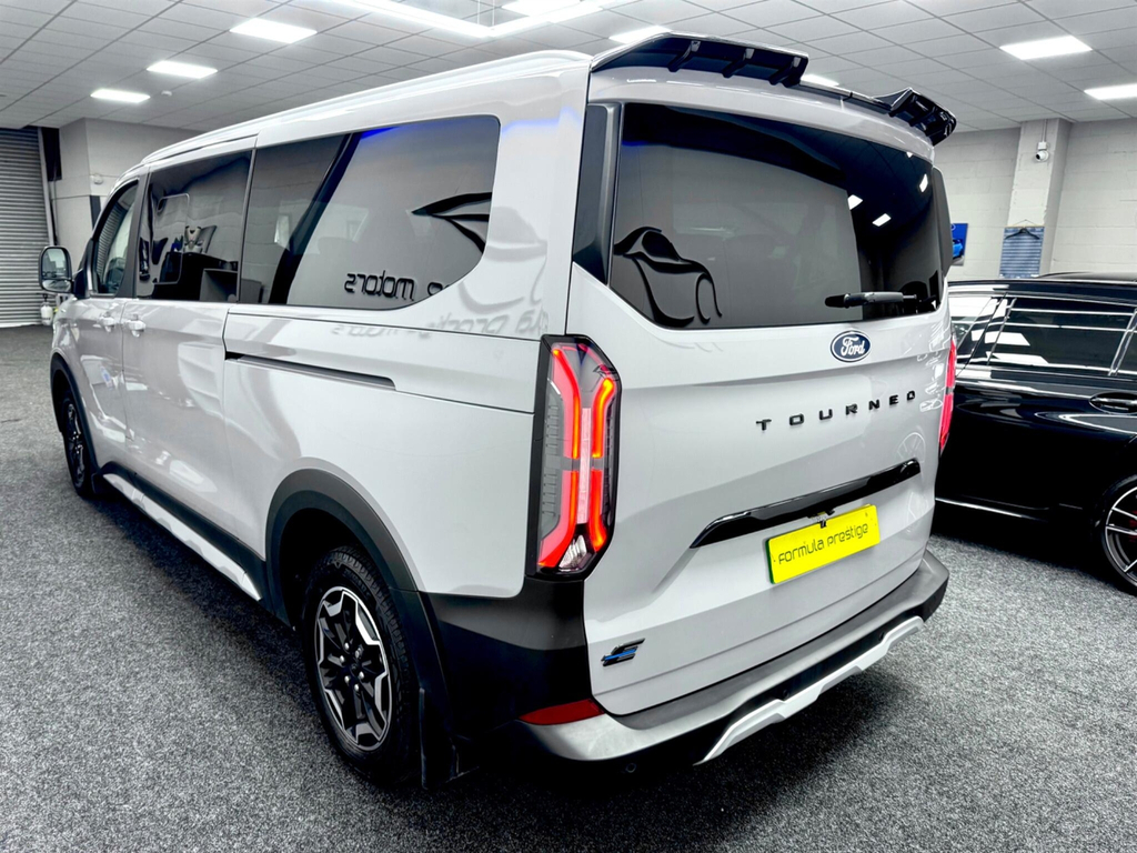 Ford Tourneo Custom 320 L2 Lwb 9 Seat Titanium 136Ps Eu6 Minibus Grey #15