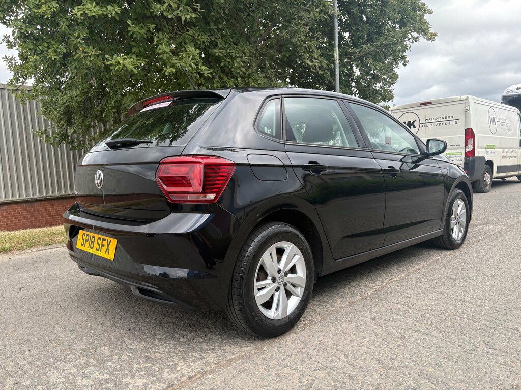 Volkswagen Polo 1.0 Tsi Se Hatchback Euro 6 Ss SP18SFX Black #3