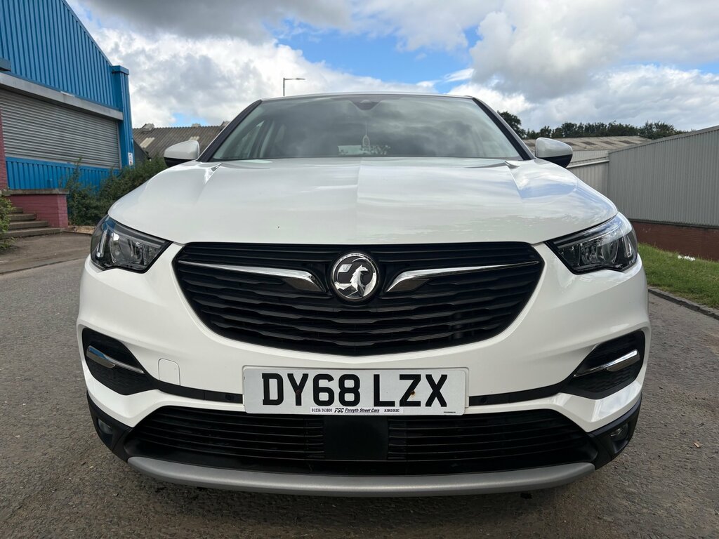 Vauxhall Grandland X 1.2 Turbo Sport Nav Suv Euro 6 White #2