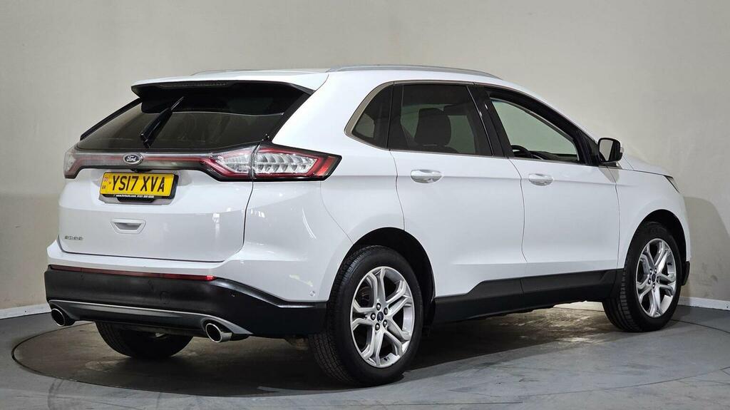 Ford Edge Suv 2.0 Tdci Titanium Powershift Awd Euro 6 Ss YS17XVA White #4
