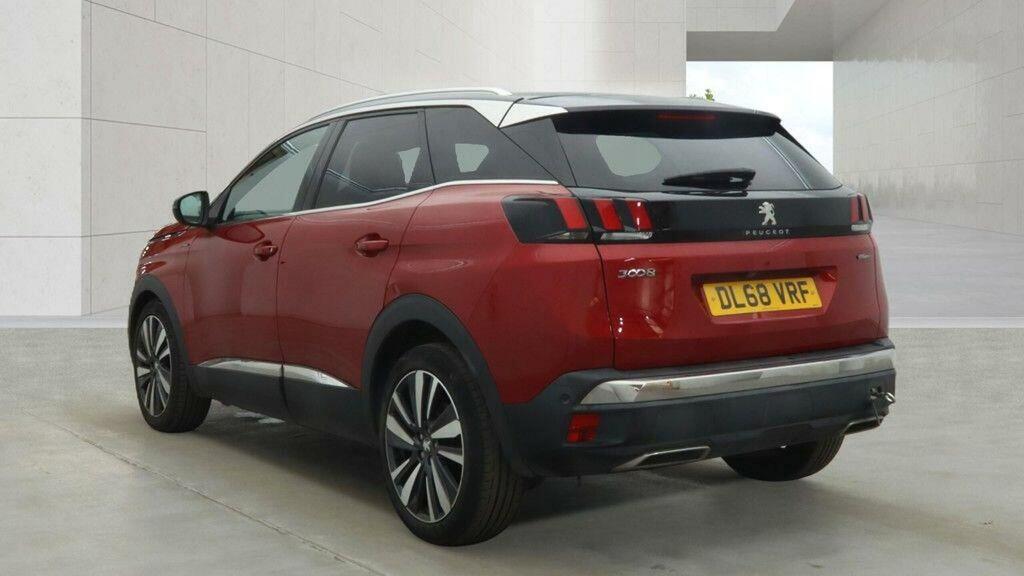 Peugeot 3008 1.5 Bluehdi Gt Line Premium Euro 6 Ss Red #3