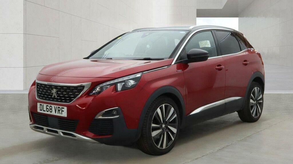 Peugeot 3008 1.5 Bluehdi Gt Line Premium Euro 6 Ss Red #2