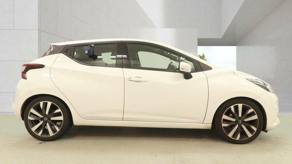 Nissan Micra 1.0 Dig-t Acenta Euro 6 Ss White #5