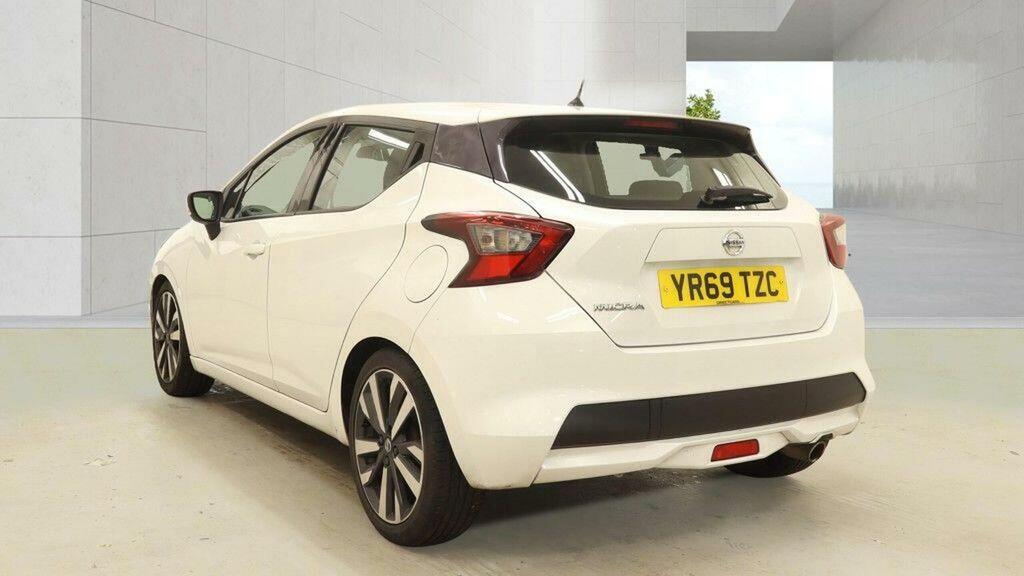 Nissan Micra 1.0 Dig-t Acenta Euro 6 Ss White #3
