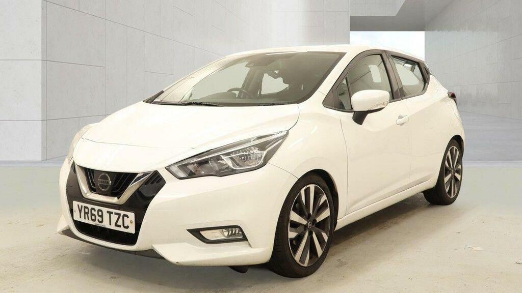 Nissan Micra 1.0 Dig-t Acenta Euro 6 Ss White #2