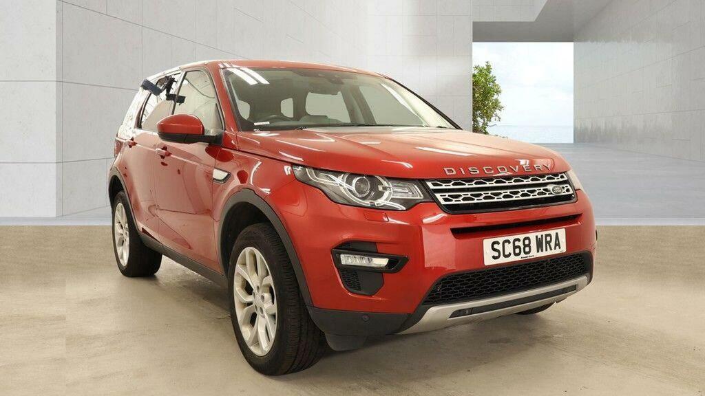 Land Rover Discovery Sport 2.0 Td4 Hse 4Wd Euro 6 Ss Red