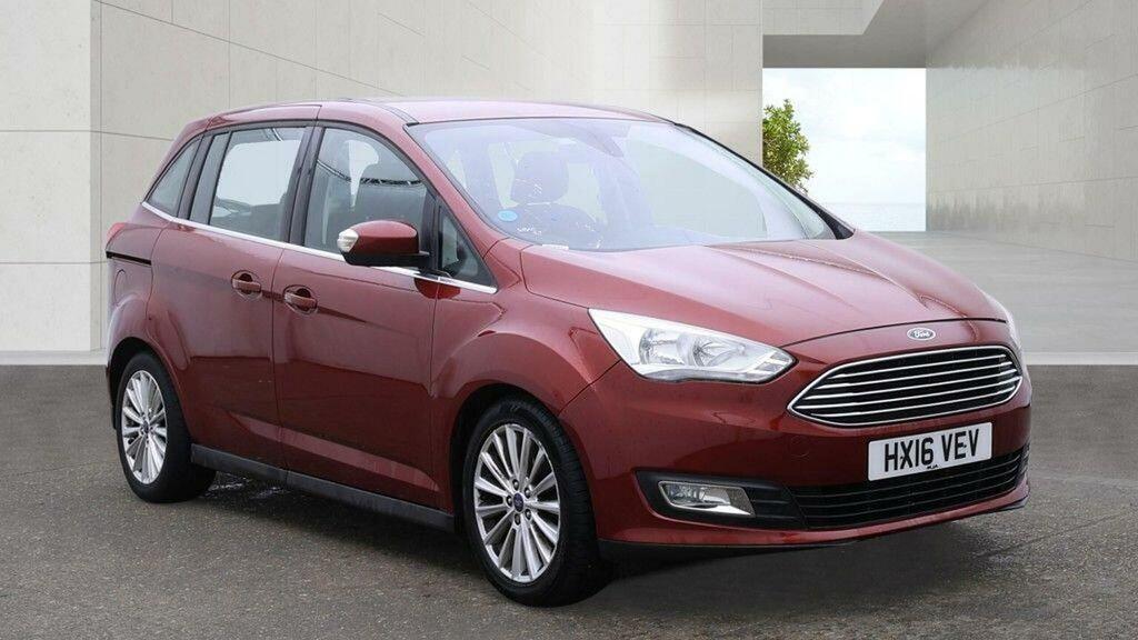 Ford Grand C-Max 1.0T Ecoboost Titanium Euro 6 Ss Red