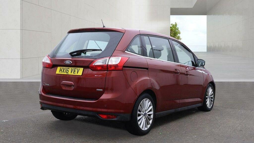 Ford Grand C-Max 1.0T Ecoboost Titanium Euro 6 Ss Red #4