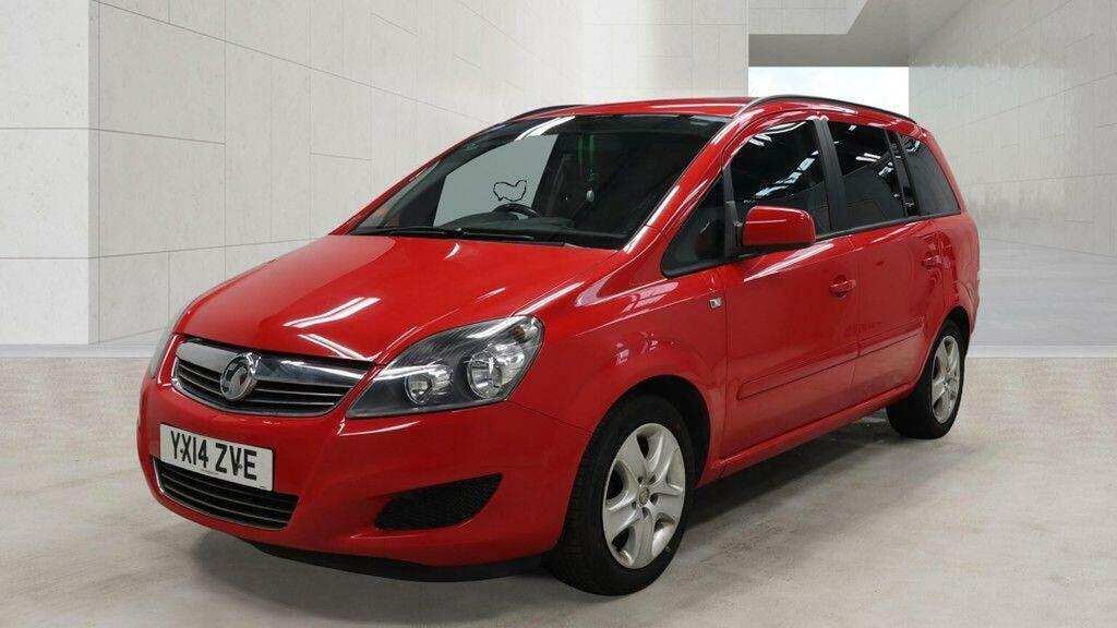 Vauxhall Zafira 1.8 16V Exclusiv Euro 5 Red #2