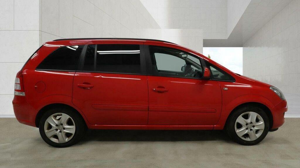 Vauxhall Zafira 1.8 16V Exclusiv Euro 5 Red #5