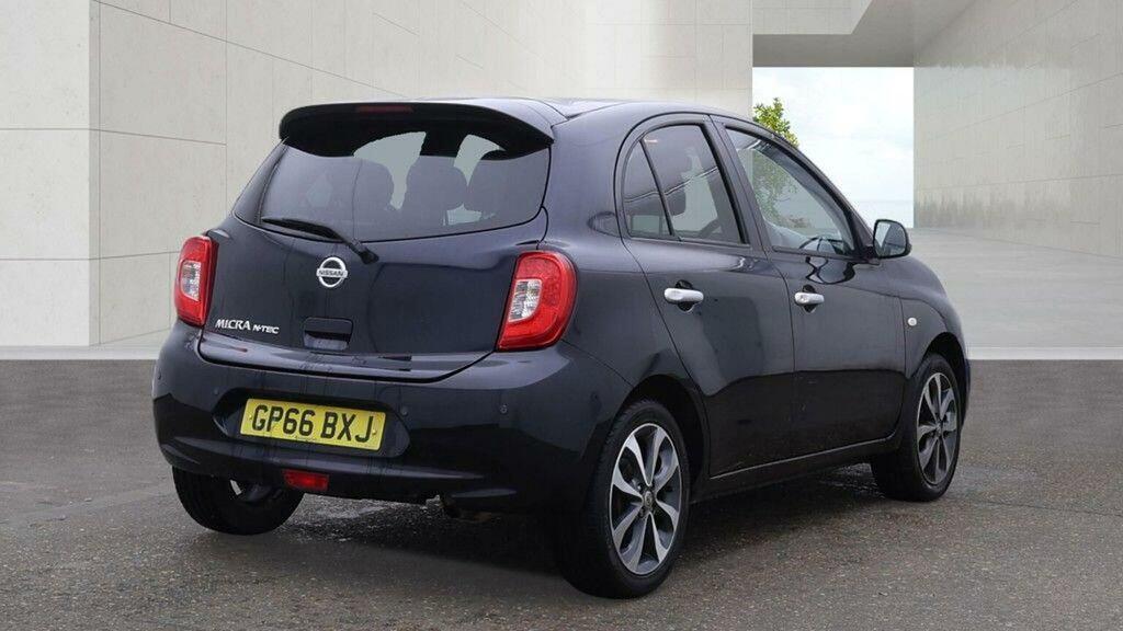 Nissan Micra 1.2 N-tec Cvt Euro 6 Black #4