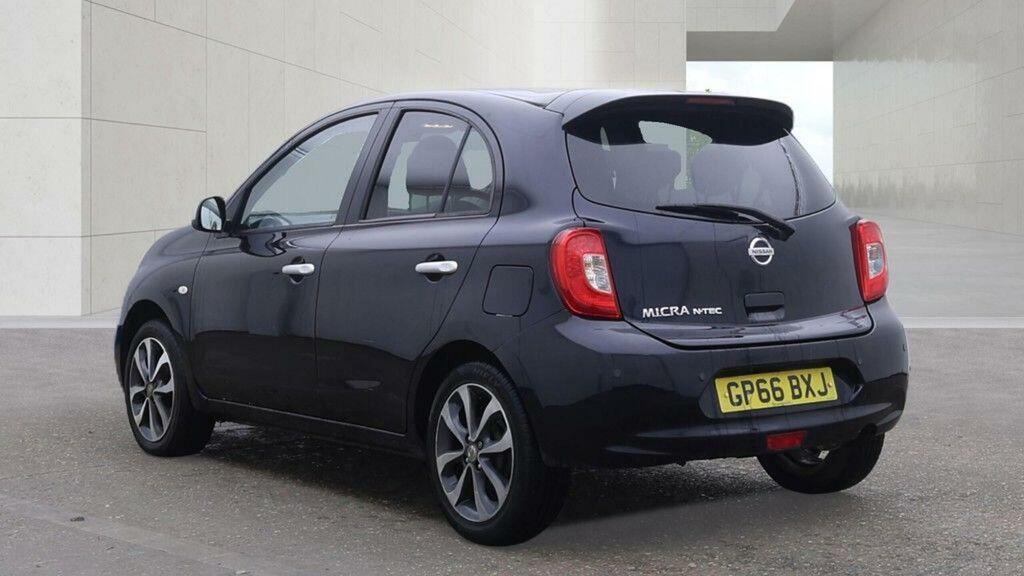 Nissan Micra 1.2 N-tec Cvt Euro 6 Black #3