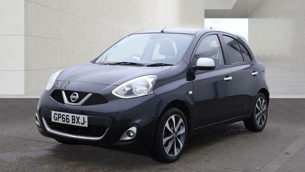 Nissan Micra 1.2 N-tec Cvt Euro 6 Black #2