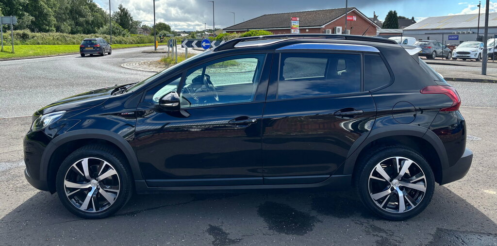 Peugeot 2008 1.2 Puretech Gpf Gt Line Suv Eur SH69GJJ Black #4