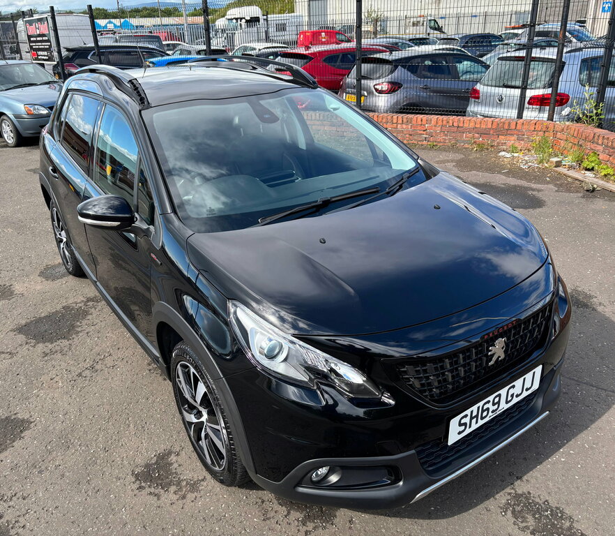 Peugeot 2008 1.2 Puretech Gpf Gt Line Suv Eur SH69GJJ Black