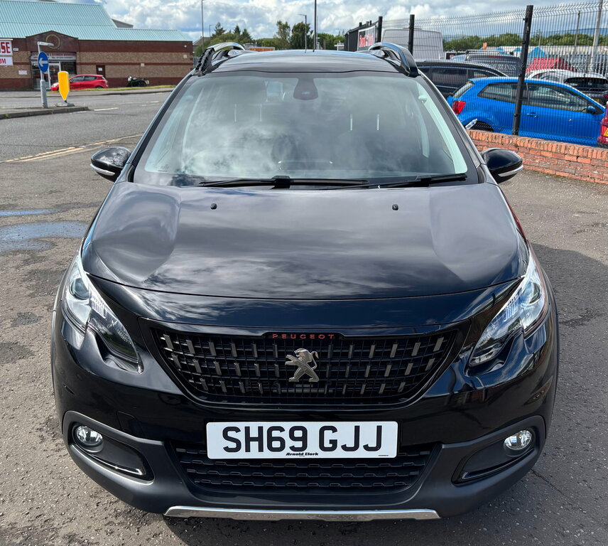 Peugeot 2008 1.2 Puretech Gpf Gt Line Suv Eur SH69GJJ Black #2