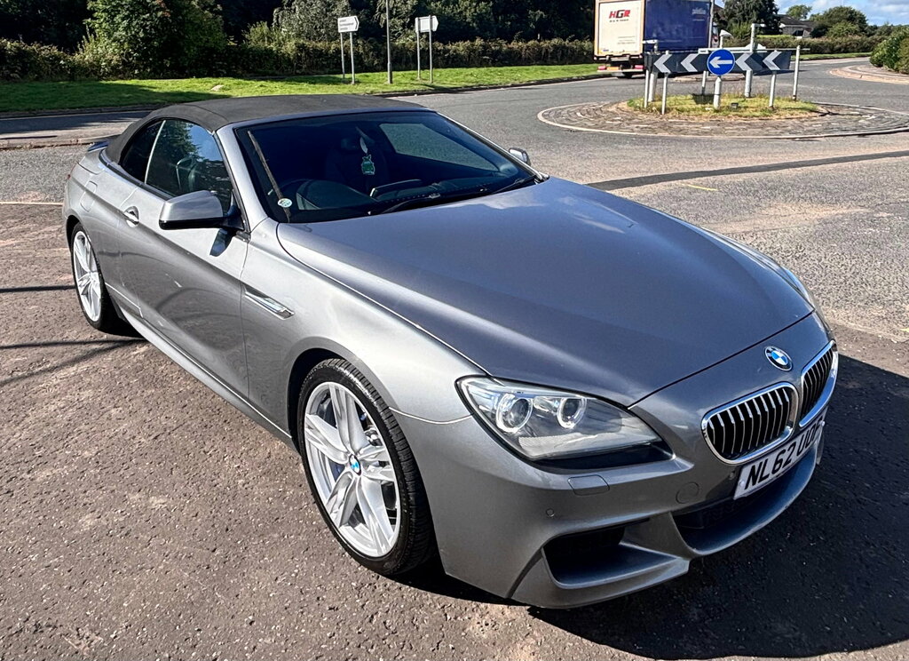 BMW 6 Series 3.0 640D M Sport Convertible Steptronic Black #17