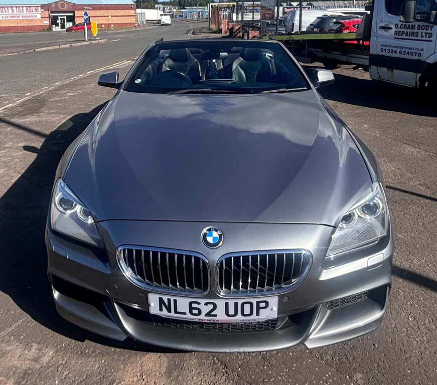 BMW 6 Series 3.0 640I M Sport Convertible Steptronic Grey #6