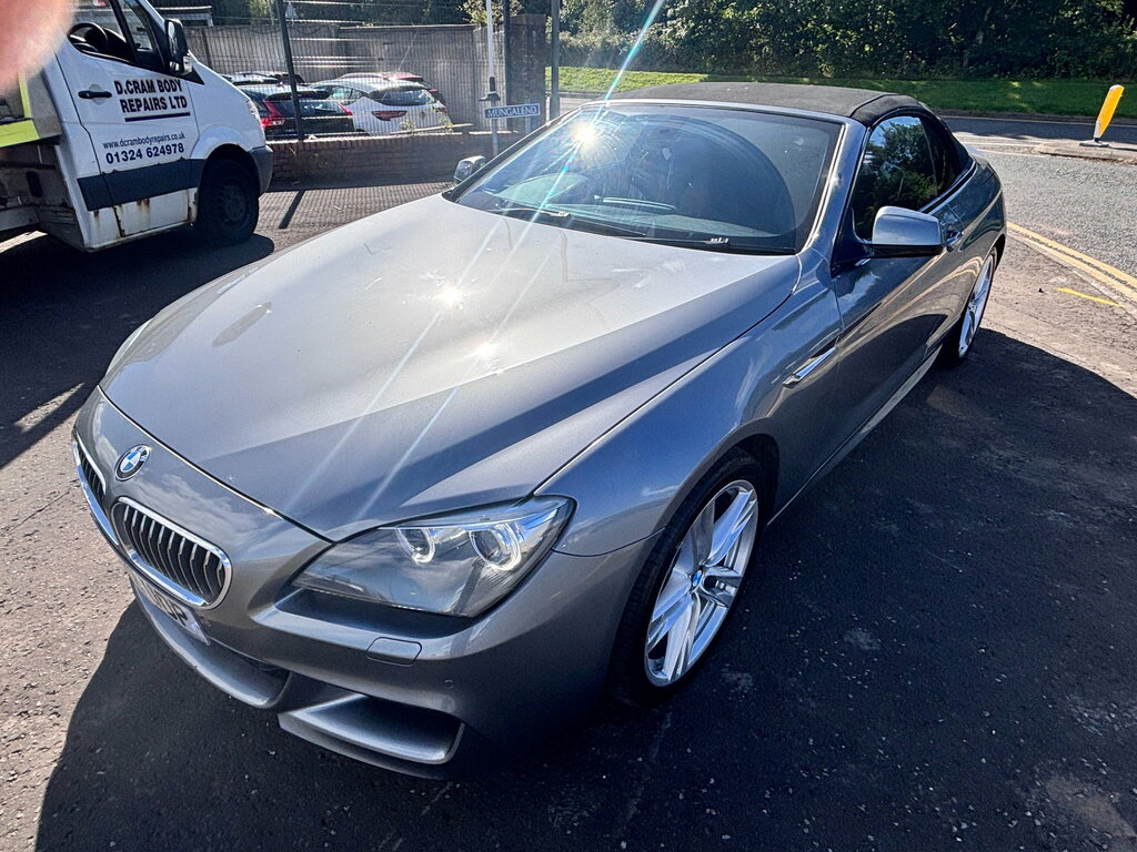 BMW 6 Series 3.0 640D M Sport Convertible Steptronic Black #18