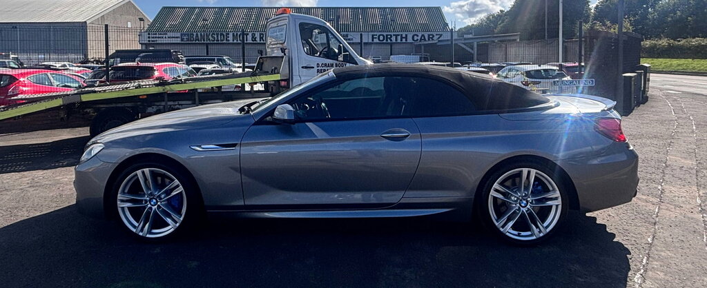 BMW 6 Series 3.0 640D M Sport Convertible Steptronic Black #14