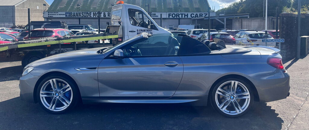 BMW 6 Series 3.0 640D M Sport Convertible Steptronic Black #10