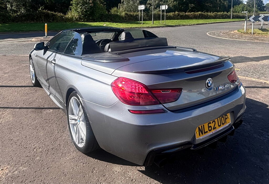 BMW 6 Series 3.0 640I M Sport Convertible Steptronic Grey #3