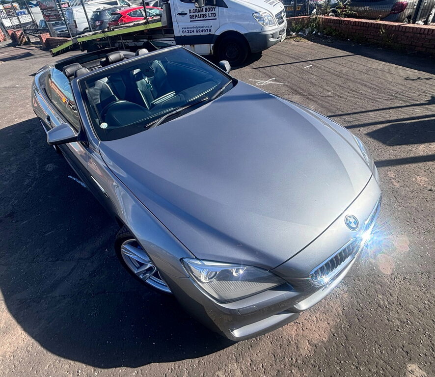 BMW 6 Series 3.0 640D M Sport Convertible Steptronic Black #8